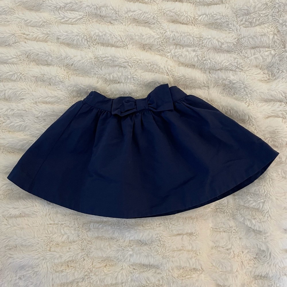 Navy blue Janie and Jack skirt.